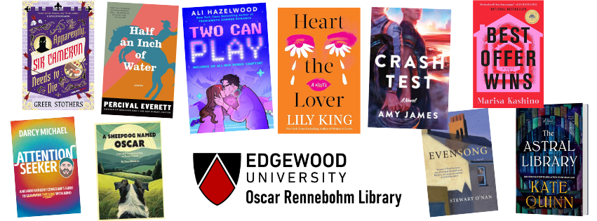 Collage of book covers from the Oscar Rennebohm Library